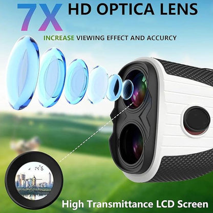 Golf Rangefinder Telescope 1000m Outdoor High Precision Electronic Ruler