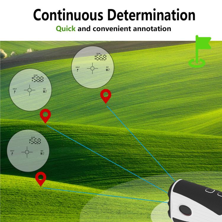 Golf Rangefinder Telescope 1000m Outdoor High Precision Electronic Ruler