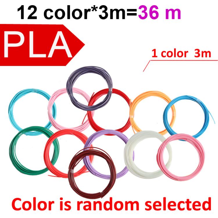 PLA 3D Printer Filament 1.75mm Multicolor Filament Bundle for 3D Pen & Crafting, 36m 12 Colors x 3m, 60m 20 Colors x 3m, 90m 30 Colors x 3m, 50m 10 Colors x 5m, 75m 15 Colors x 5m, 100m 20 Colors x 5m, 150m 30 Colors x 5m, 100m 10 Colors x 10m         ...