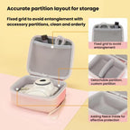 Cwatcun D218 Large Handheld Instant Camera Bag Portable Lightweight CCD Storage Bag, D218