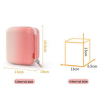 Cwatcun D218 Large Handheld Instant Camera Bag Portable Lightweight CCD Storage Bag, D218