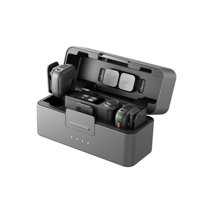 Original 2 TX + 1 RX + Charging Case For DJI Mic 3, 2 TX + 1 RX + Charging Case