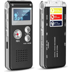 High-Definition Noise Reduction Control Ultra-Long Standby Conference Recorder, Black 64GB, Blue 64GB, Black 128GB, Blue 128GB