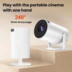 HY200 Home 1080P Projector Mini HD Smart WiFi Projector, US Plug, EU Plug, UK Plug, AU Plug