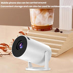 HY200 Home 1080P Projector Mini HD Smart WiFi Projector, US Plug, EU Plug, UK Plug, AU Plug