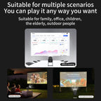 K300 Home 1080P Wireless Projector Mini 4K HD Smart Projector, US Plug, EU Plug, UK Plug, AU Plug