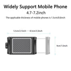 Car Rearview Mirror Bracket Camera Mobile Phone Fixing Base Accessories, With Phone Clip