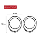 For 2011-2015 Mercedes-Benz Smart Fortwo 4pcs /Set Side Air Vent Stickers