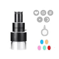 Adjustable Focus DIY Optical Snoot for Bowens Mount Flash Conical Lens Photography Light Modifier, 5 Templates Kit, 25 Templates Kit, 35 Templates Kit
