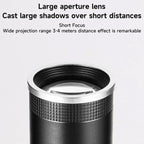 Adjustable Focus DIY Optical Snoot for Bowens Mount Flash Conical Lens Photography Light Modifier, 5 Templates Kit, 25 Templates Kit, 35 Templates Kit