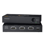 2 In 1 Out HDMI Two-Way Switch 8K 60Hz HD Computer TV Video Splitter, SW21