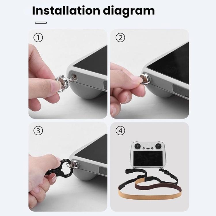 For DJI MINI 3/4 PRO/AIR 3S BRDRC Remote Control Strap