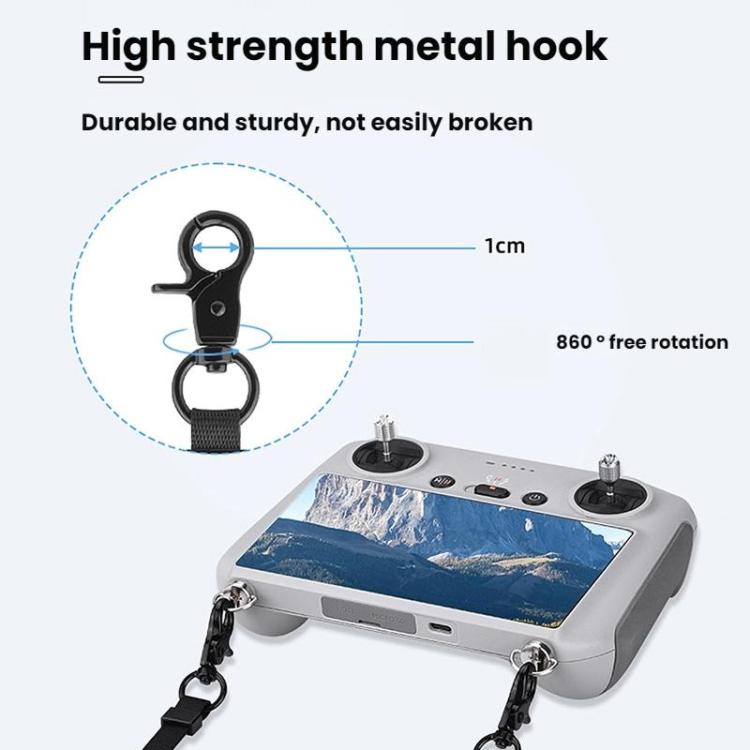 For DJI MINI 3/4 PRO/AIR 3S BRDRC Remote Control Strap