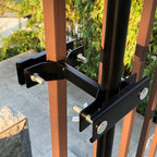 3pcs /Pack Outdoor Umbrella Clamp Holder for Garden Patio Balcony Sun Shade Pole Stabilizer Mounting Bracket