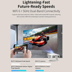 360 Degree Wireless Micro Android Projector, US Plug, EU Plug, UK Plug, AU Plug