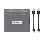 For DJI Mini 2 SE/Mini 2/Mini 4K YX Charger 2-way Battery Charging Hub, For DJI Mini 2 SE/Mini 2  Charging Hub