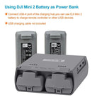 For DJI Mini 2 SE/Mini 2/Mini 4K YX Charger 2-way Battery Charging Hub, For DJI Mini 2 SE/Mini 2  Charging Hub