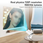 Home Mini Portable HD WIFI Projector, US Plug, EU Plug, UK Plug, AU Plug