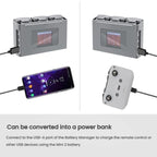 For DJI Mini 2 SE/Mini 2/Mini 4K YX 3-way Battery Charging Hub With Color Screen, Color Screen Charging Hub