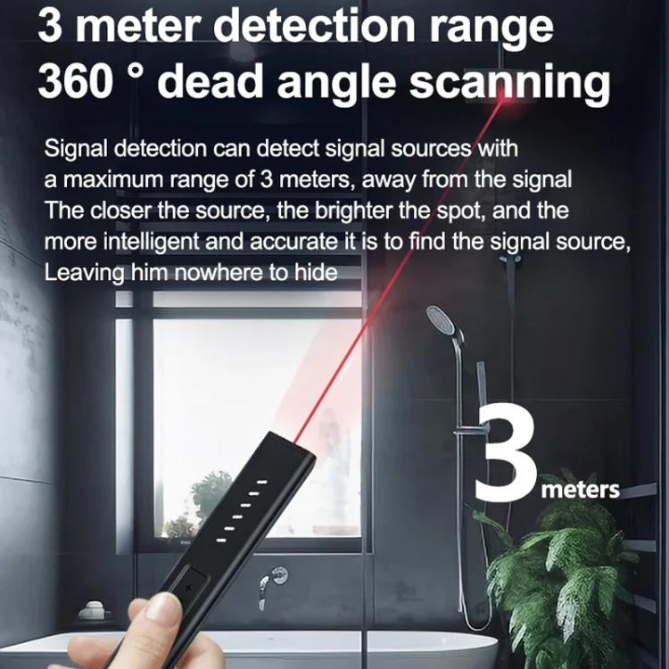 Hotel Camera Anti-Peeping Infrared Detector GPS Positioning Signal Detection Locator, WT18
