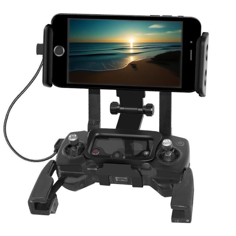 Phone Tablet Holder Mount for DJI Mini SE/Mavic Pro/Mavic Air/Spark/ Mavic 2 Pro/Zoom Remote Controller, Plastic Nut, Aluminum Alloy Nut