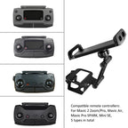 Phone Tablet Holder Mount for DJI Mini SE/Mavic Pro/Mavic Air/Spark/ Mavic 2 Pro/Zoom Remote Controller, Plastic Nut, Aluminum Alloy Nut