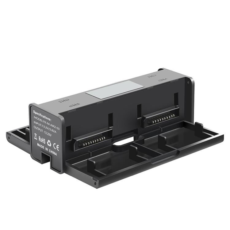 For DJI Mavic Air 2 YX Battery Charger Hub With LCD Display 4-Slot Intelligent Charging Station, For DJI Mavic Air 2