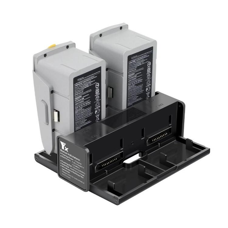For DJI Mavic Air 2 YX Battery Charger Hub With LCD Display 4-Slot Intelligent Charging Station, For DJI Mavic Air 2