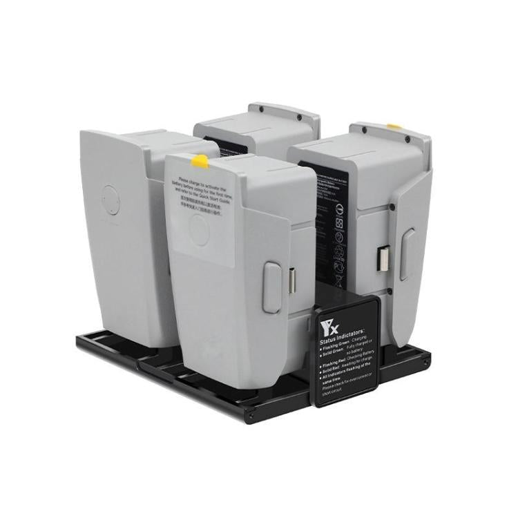 For DJI Mavic Air 2 YX Battery Charger Hub With LCD Display 4-Slot Intelligent Charging Station, For DJI Mavic Air 2