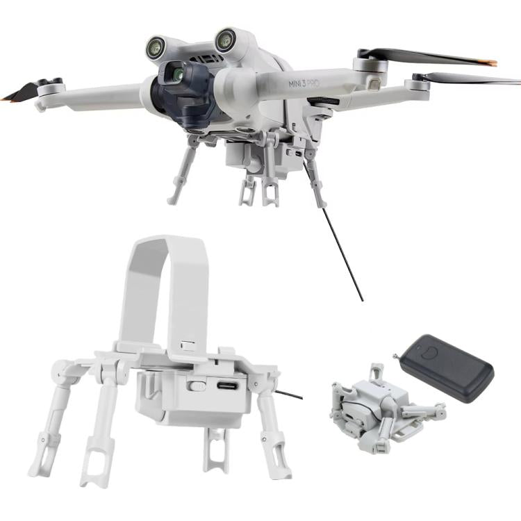 For DJI Mini 3 Pro / Mini 3 Drone YX Airdrop System Rechargeable Thrower Load 200g, For DJI Mini 3 Pro / Mini 3