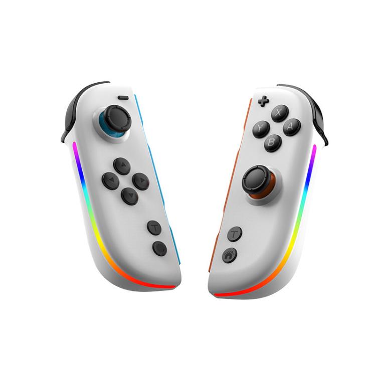 For Nintendo Switch JOY-05 Split Controllers TMR Hall Effect Joysticks, 6-Axis Motion & RGB Lighting