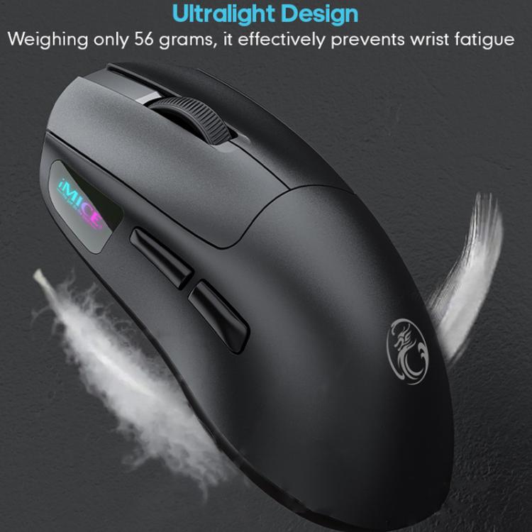 iMICE G900 6 Keys 12800DPI Gaming Mouse Rechargeable Tri-Ode Wireless Mouse