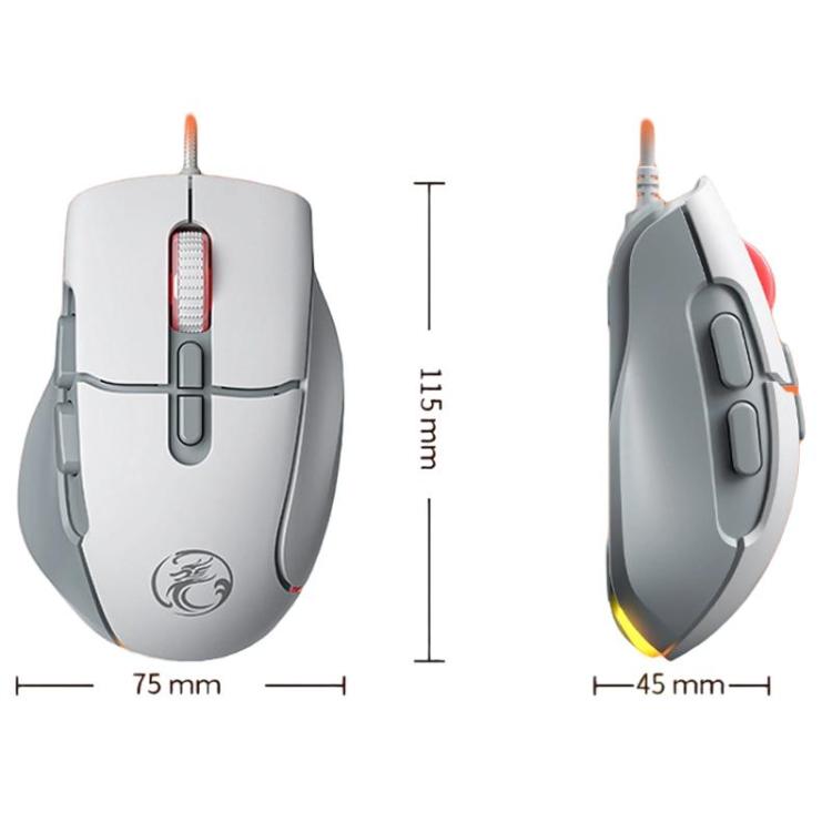 iMICE G800 7 Keys 7200DPI Wired Gaming Silent Mouse With LED Lighting