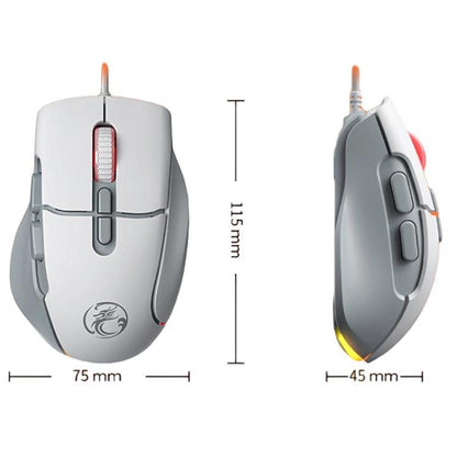iMICE G800 7 Keys 7200DPI Wired Gaming Silent Mouse With LED Lighting