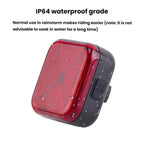 Bicycle Charging Taillights Smart Brake Sensing Taillights Night Riding Waterproof Warning Lights, Seat Cushion, Seat Post