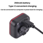Bicycle Charging Taillights Smart Brake Sensing Taillights Night Riding Waterproof Warning Lights, Seat Cushion, Seat Post