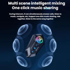 Motorcycle Helmet Waterproof Noise-reducing Headset, Soft Mic, Hard Mic