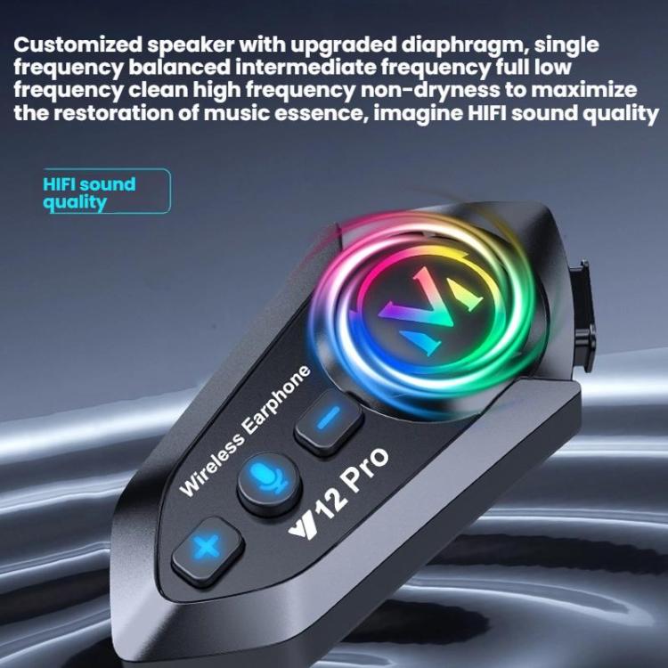Motorcycle Helmet Waterproof Noise-reducing Headset, Soft Mic, Hard Mic