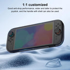 For Nintendo Switch 2 Console Crystal Storage Case Organizer Anti-Scratch Travel Box With 14 Game Card Slots, Host case Clear Black, Host case Clear White