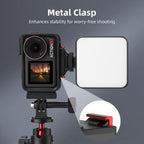 For DJI Osmo Action 5 Pro/Action 4/Action 3 Magnetic Quick Release Adapter with Cold Shoe Mount Base, For DJI Osmo Action 5 Pro