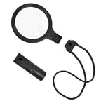 5/10X 30 LEDs Magnifying Glass USB Charging Neck Worn Handheld For Reading Maintenance, 5/10X