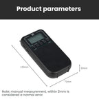 Portable FM/AM/SW Multi-Band High-Sensitivity Clock-Controlled Radio Player, For EU, For US