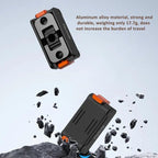 For DJI Osmo Action 5 Pro /4/3 Flymile Magnetic Quick Release Base With 1/4-inch Screw & 2-claw Interface, 1/4-inch Screw & 2-claw