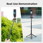 Flymile 20-54cm Magnetic Quick-Release Tripod for Insta360 Ace Pro 2/X5/X4/X3/X2/Ace Pro/Ace