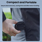 For Insta360 X5  Flymile Anti-Slip Base Plastic Desktop Stand Stable Camera Holder