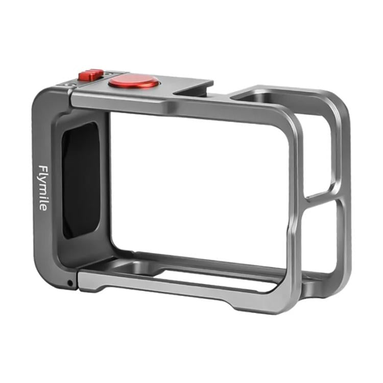 For DJI Osmo Action 5 Pro/4/3 Flymile Metal Protective Cage with Cold Shoe Mount, AC5011 Cage