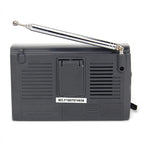 Kchibo 10-Band AM/FM/SW Portable Radio with High-Fidelity Speaker Compact Mini Multi-Band Receiver, KK-9803
