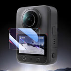For DJI Osmo 360 Action Camera 2pcs /Pack Tempered Glass Screen Protector HD Anti-Scratch Lens Film, Screen Protector