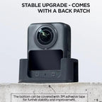 For DJI Osmo 360 Action Camera CYNOVA Silicone Mount Base Desktop & Car Holder, Desktop Base