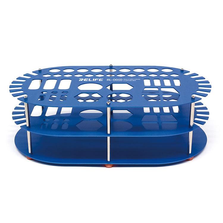 Multifunctional Repair Storage Box Desktop Screwdriver Display Rack Repair Tool Pen Hole Storage Rack, RL-001D